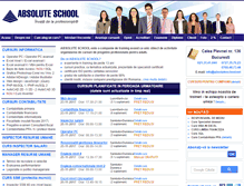 Tablet Screenshot of absoluteschool.net